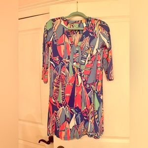 Lilly Pulitzer Sailboat Dress
